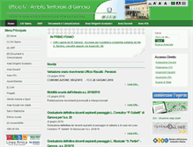 Tablet Screenshot of istruzionegenova.it